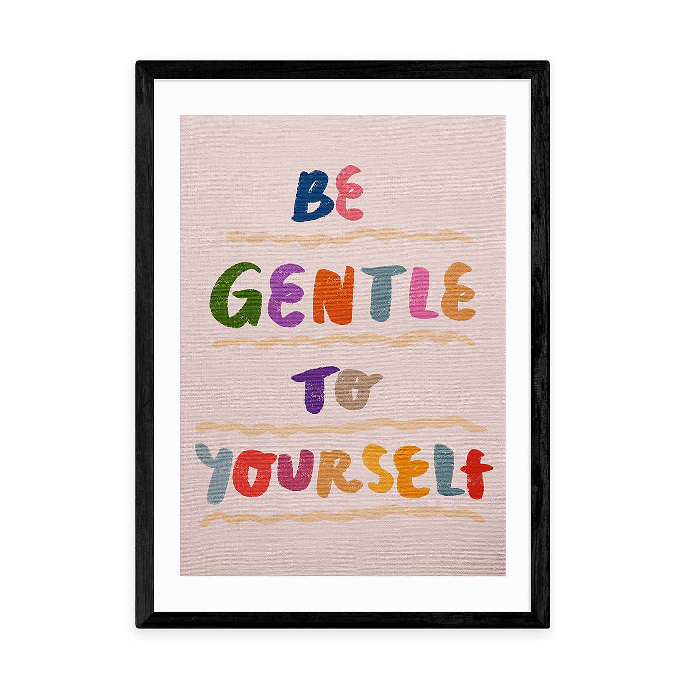 East End Prints Be Gentle to Yourself by Kartika Paramita