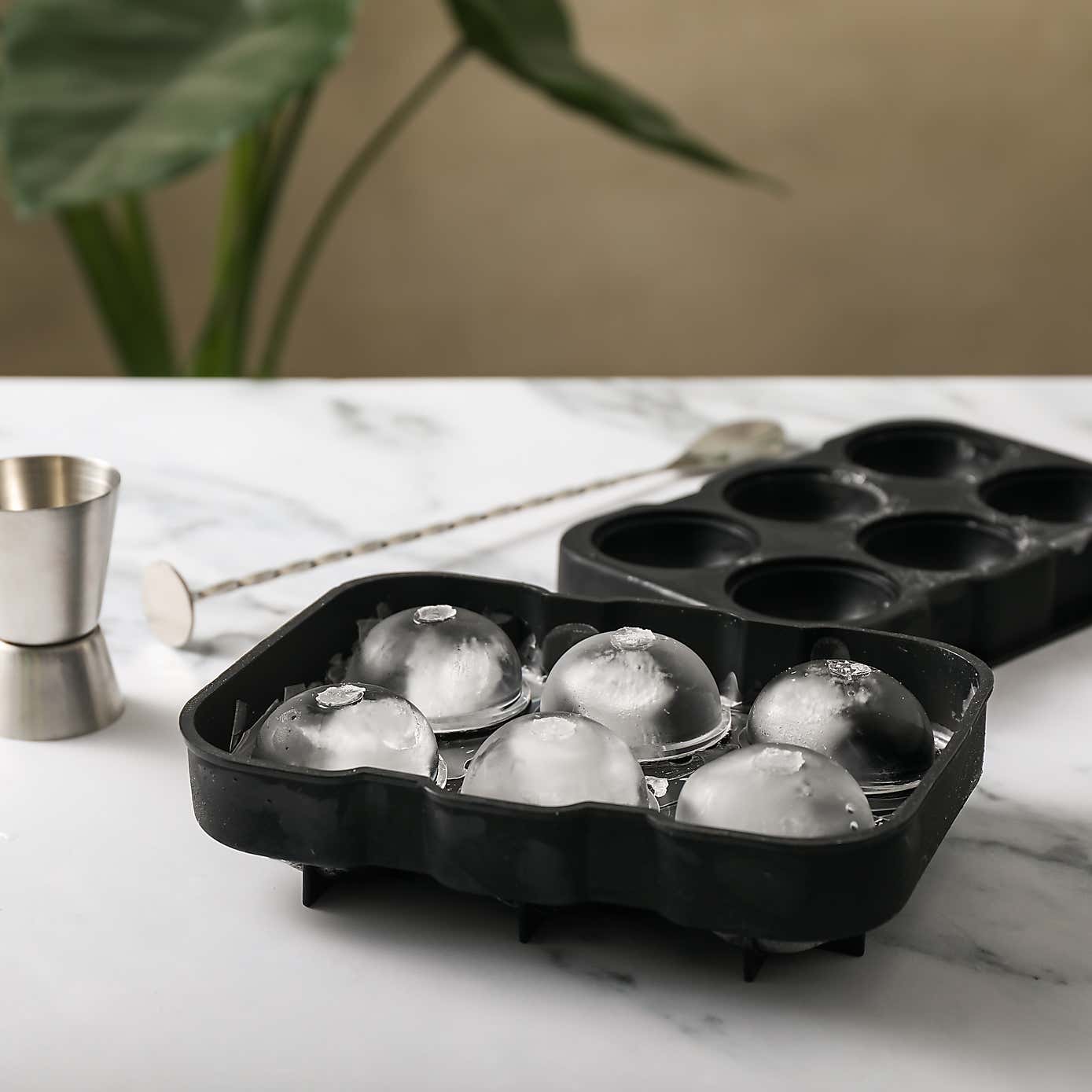 Round Silicone Ice Cube Moulds