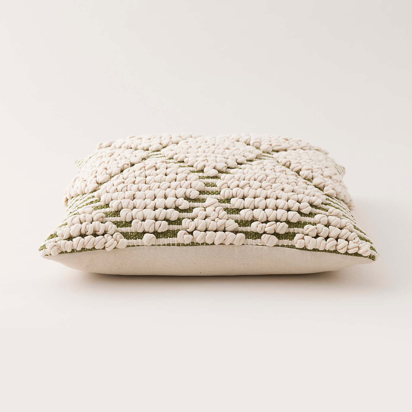 Jersey Bobble Diamond Square Cushion