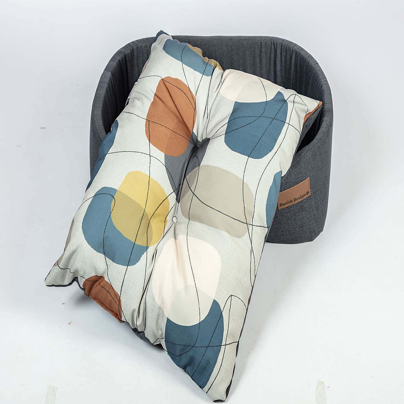 Danish Design Colour Block Lux Slumber Dog Bed