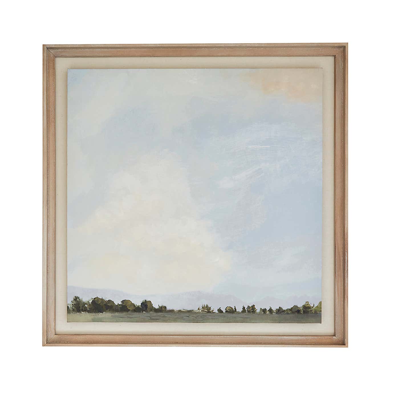 Churchgate Sky Framed Print