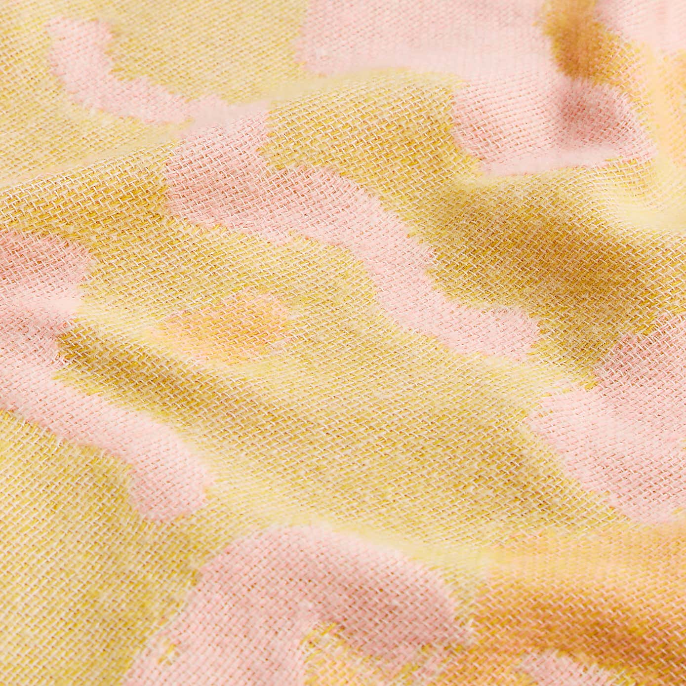 Ikat Jacquard Woven Throw 155x170