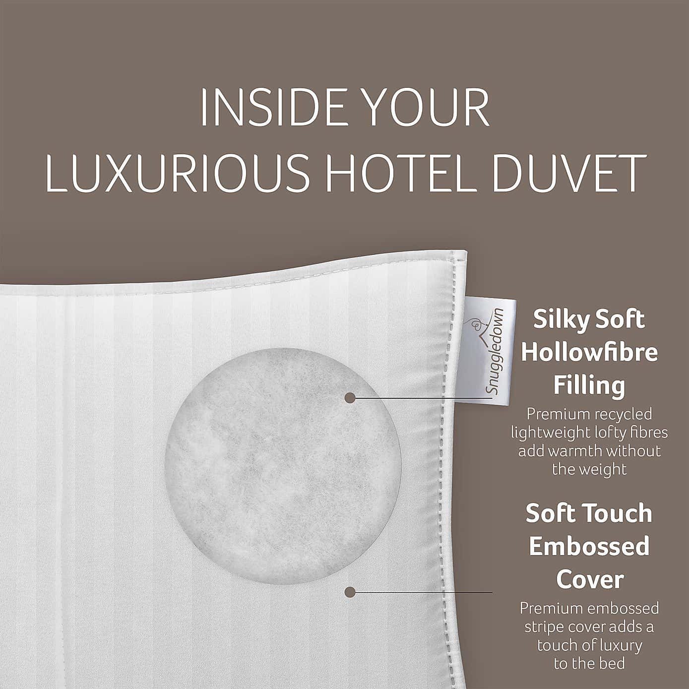Snuggledown Luxurious Hotel 13.5 Tog Duvet