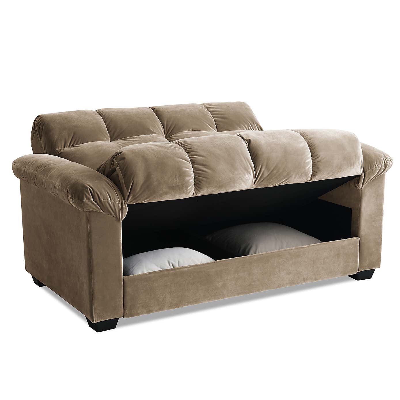 Margo Velvet 2 Seater Sofa Bed