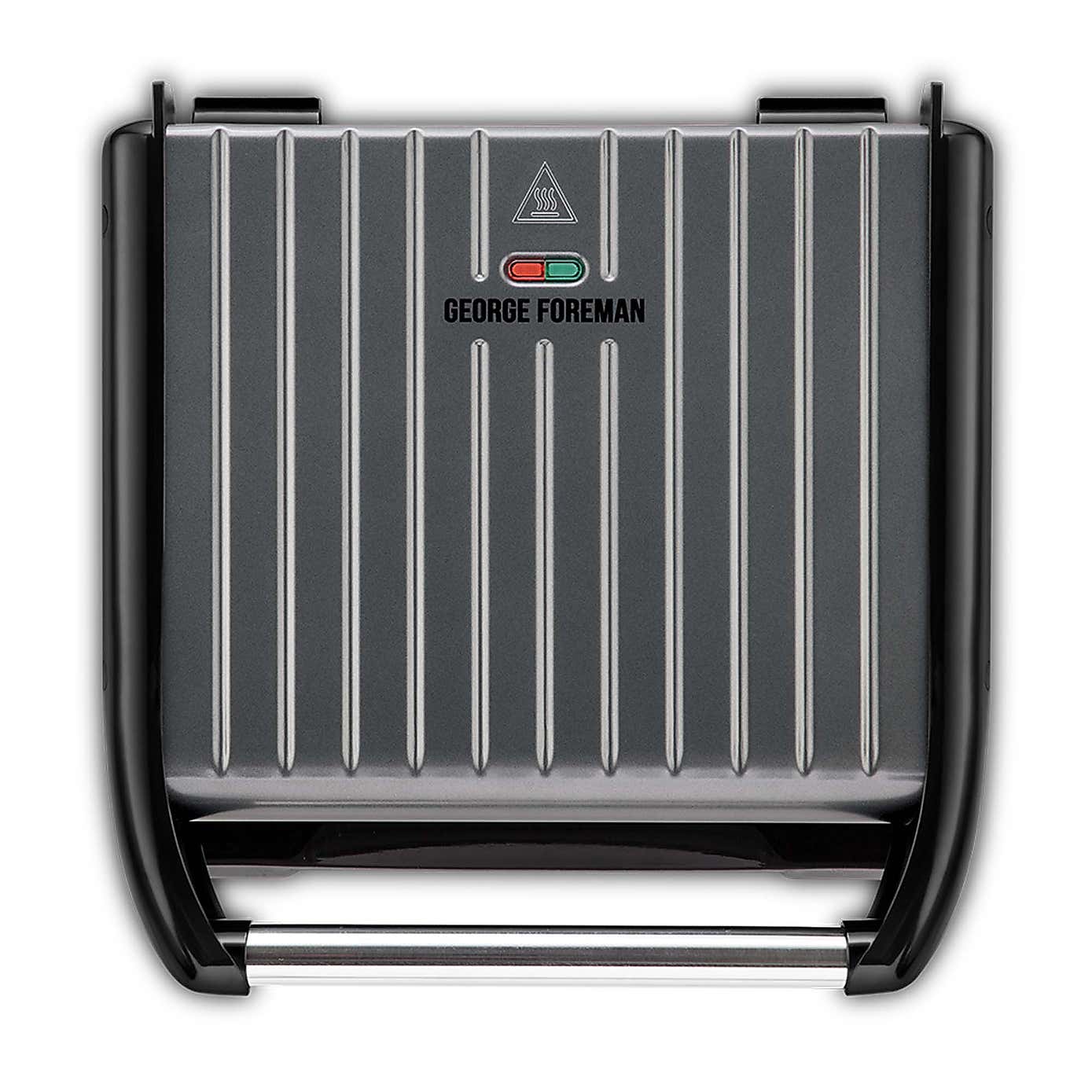 George Foreman Steel Grey Large Grill