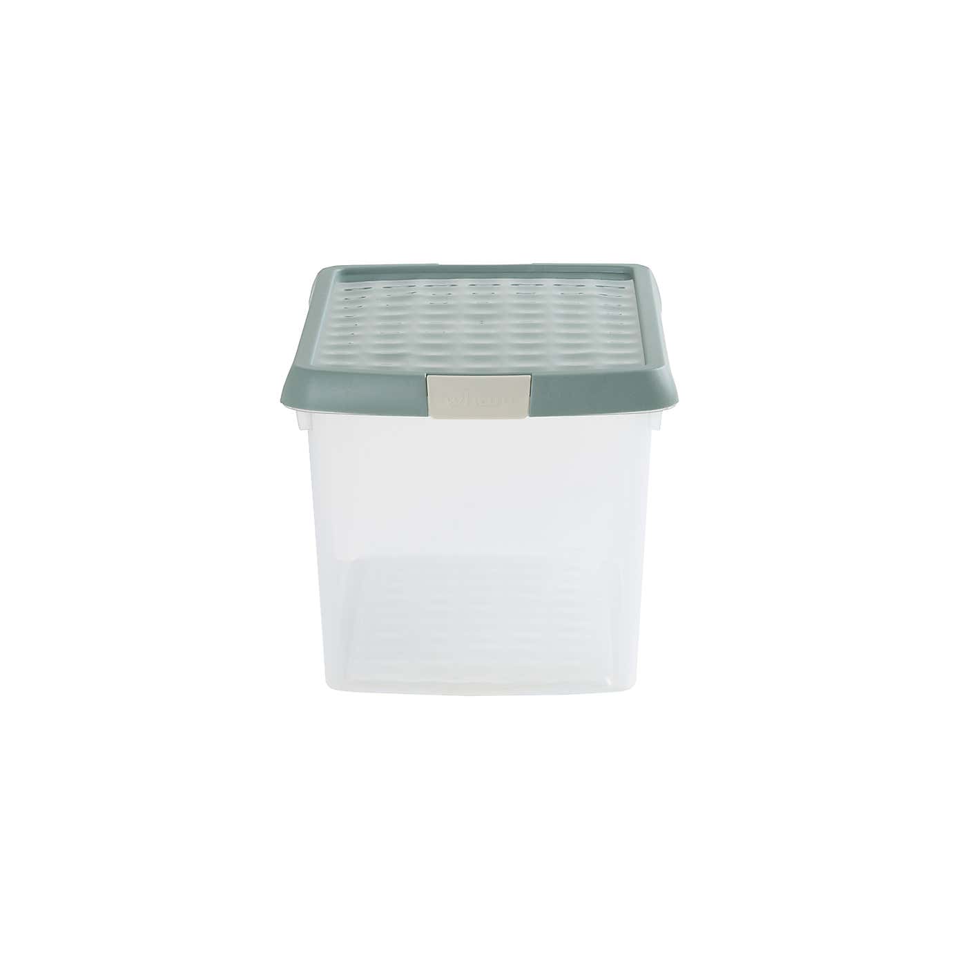 Wham Clip Pack of 4 Rectangle Storage Boxes With Lids