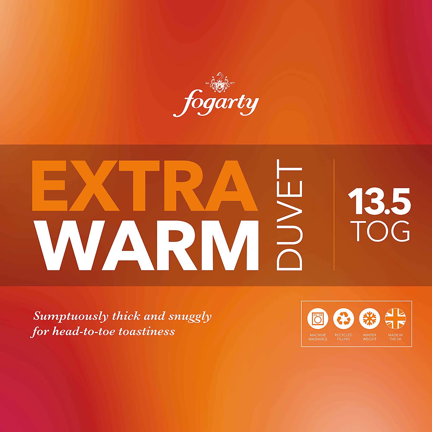 Fogarty 13.5 Tog Duvet