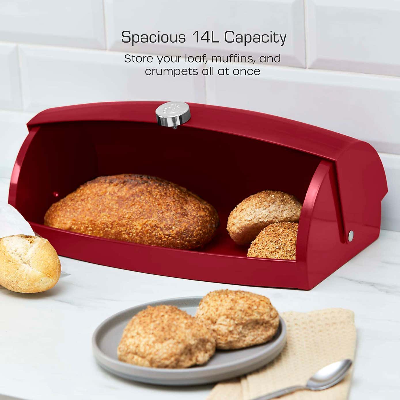 Swan Townhouse Bread Bin