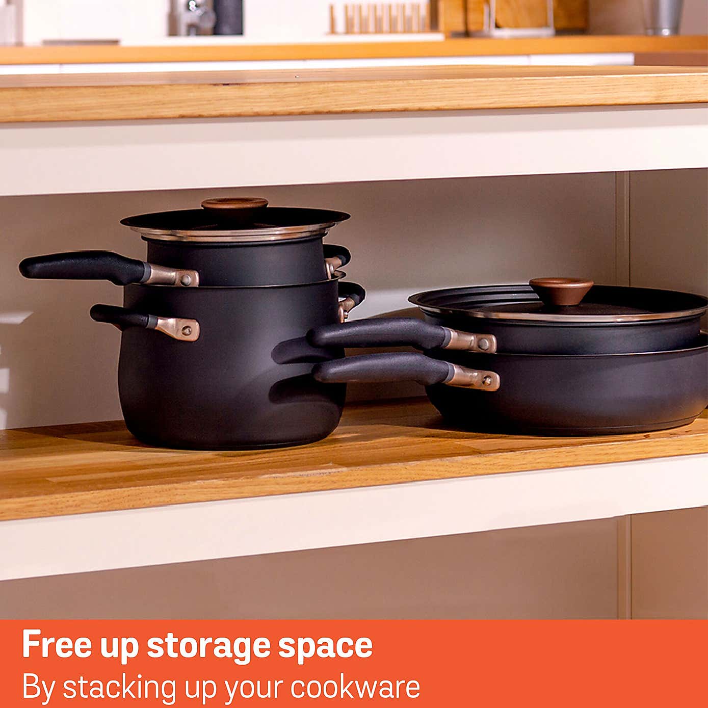 Meyer Accent Universal Stainless Steel 20/22/24cm Pan Lid