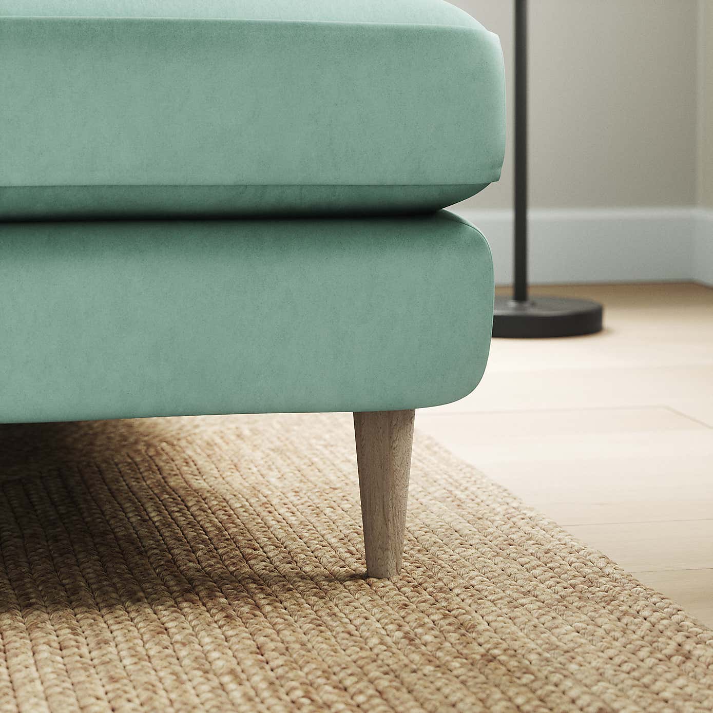 Sven Opulent Velvet Large Corner Chaise Sofa