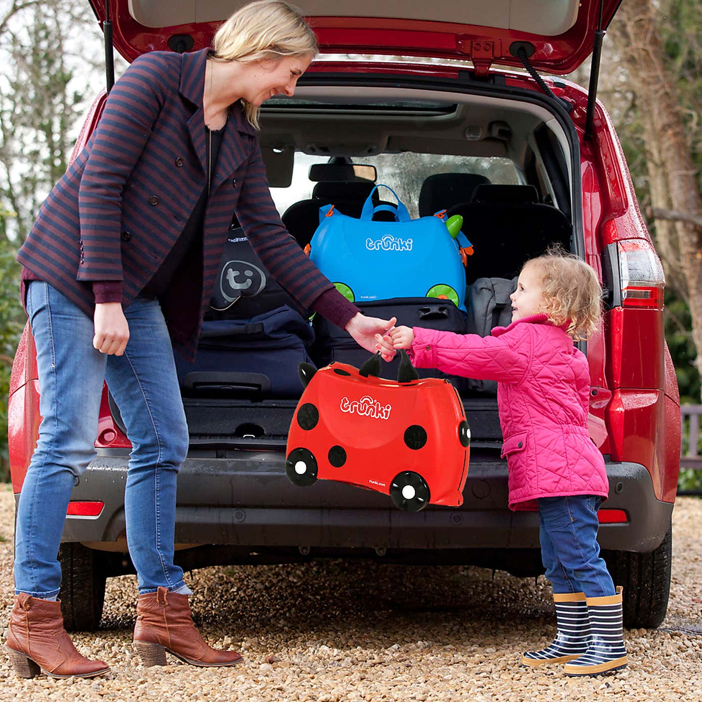 Trunki Ladybug Ride On Suitcase