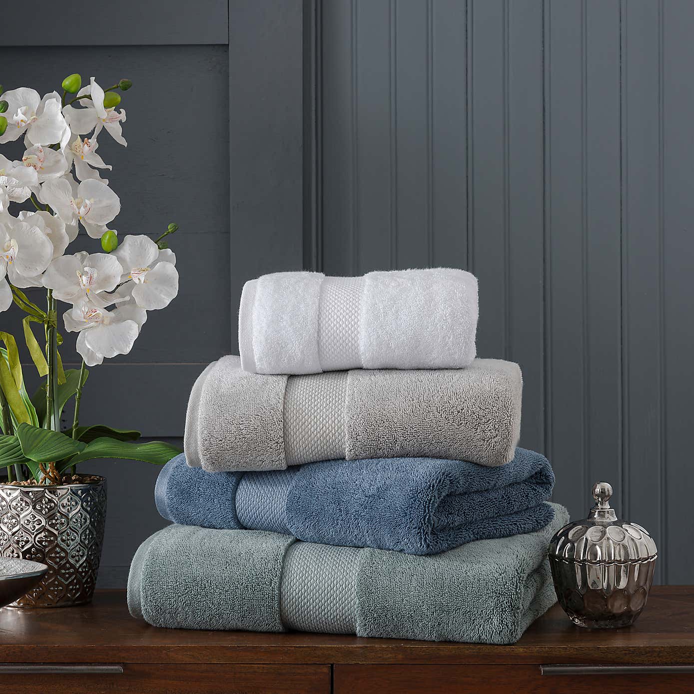 Hotel Cotton Viscose Towel