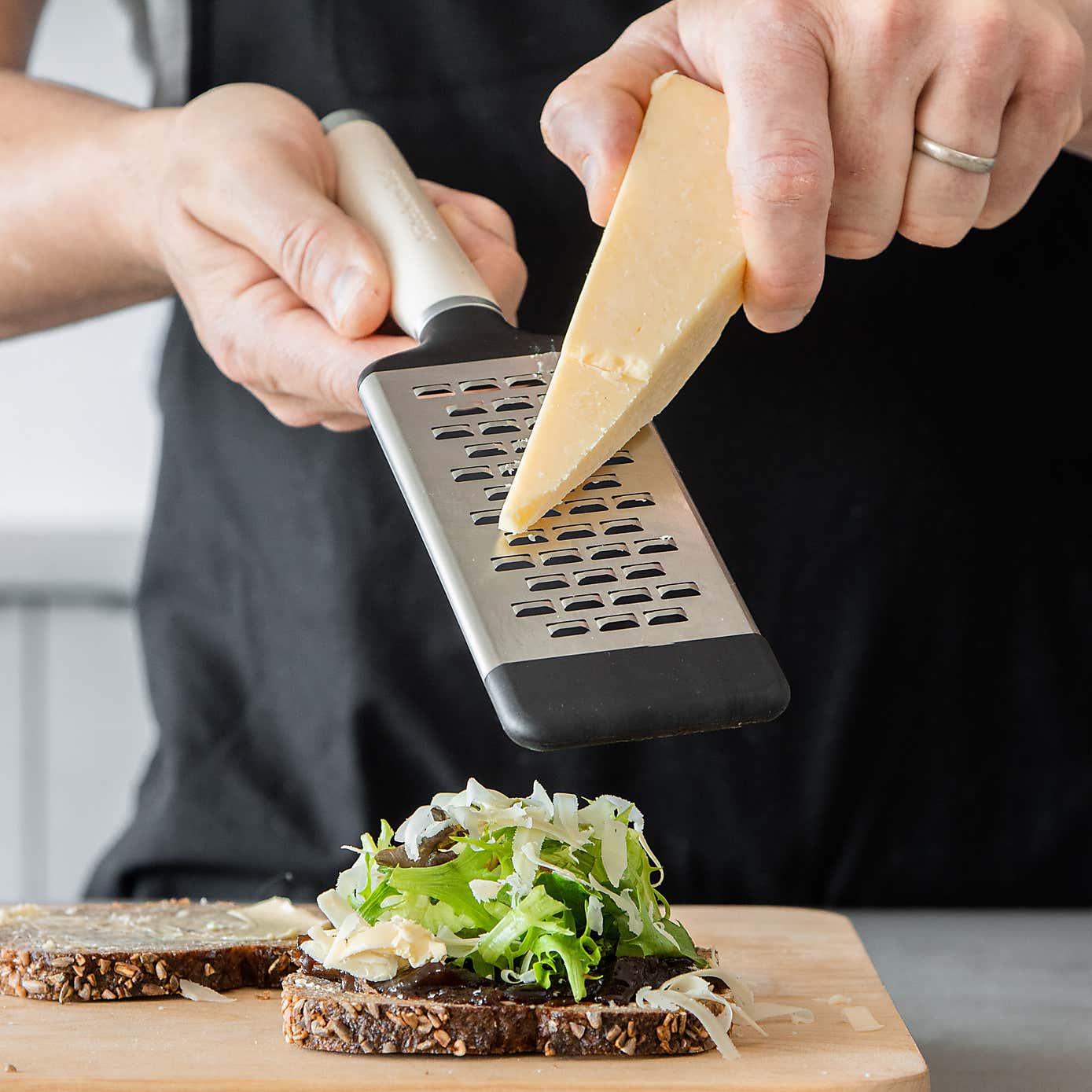 KitchenAid Etched Stainless Steel Two Way Small Cheese Grater