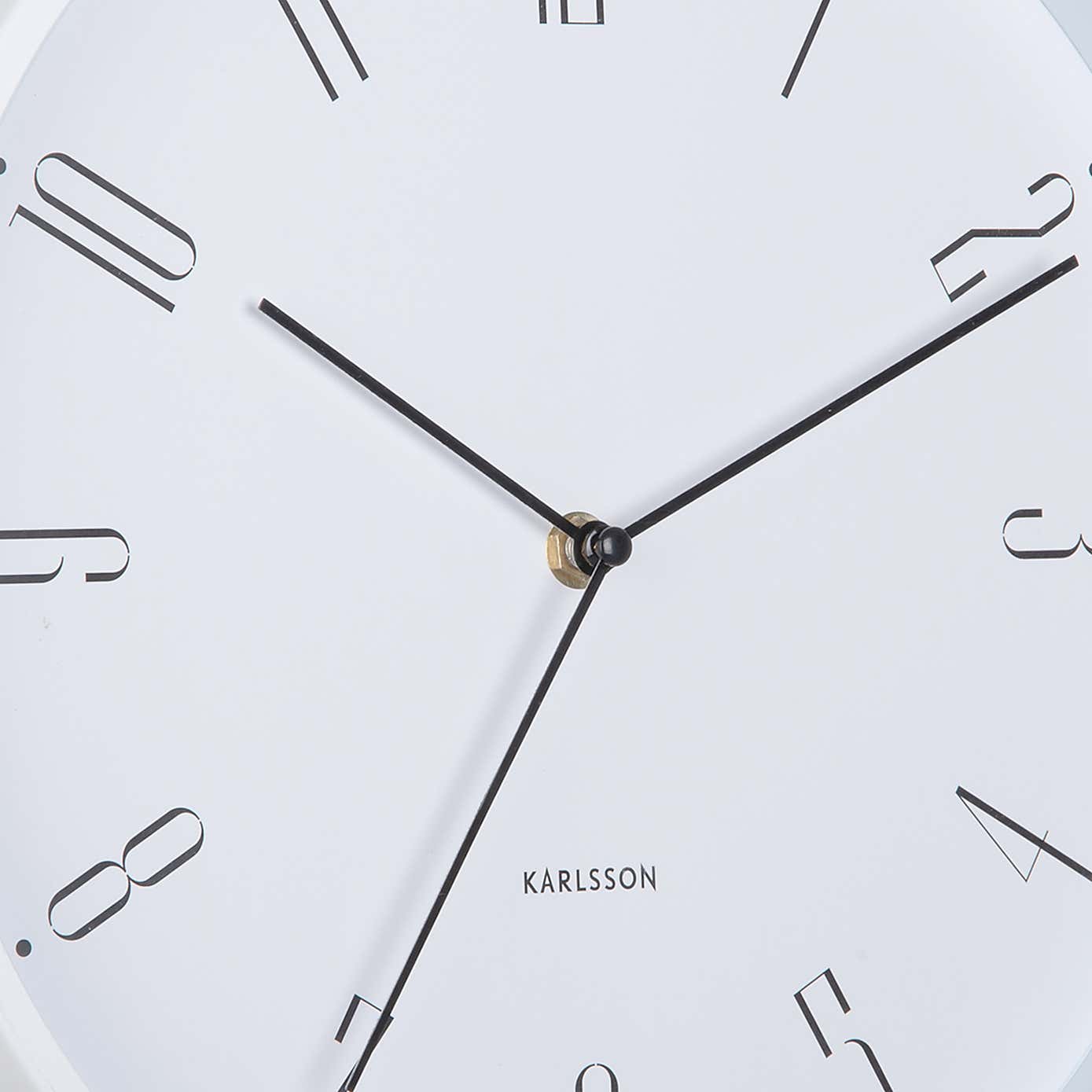 Karlsson Regal Numbers Wall Clock