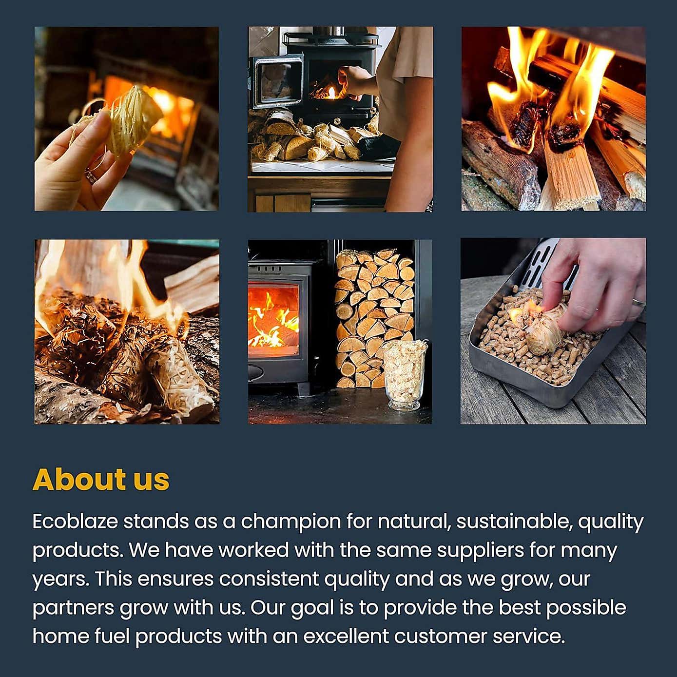 Ecoblaze Natural Firelighters Wood Wool