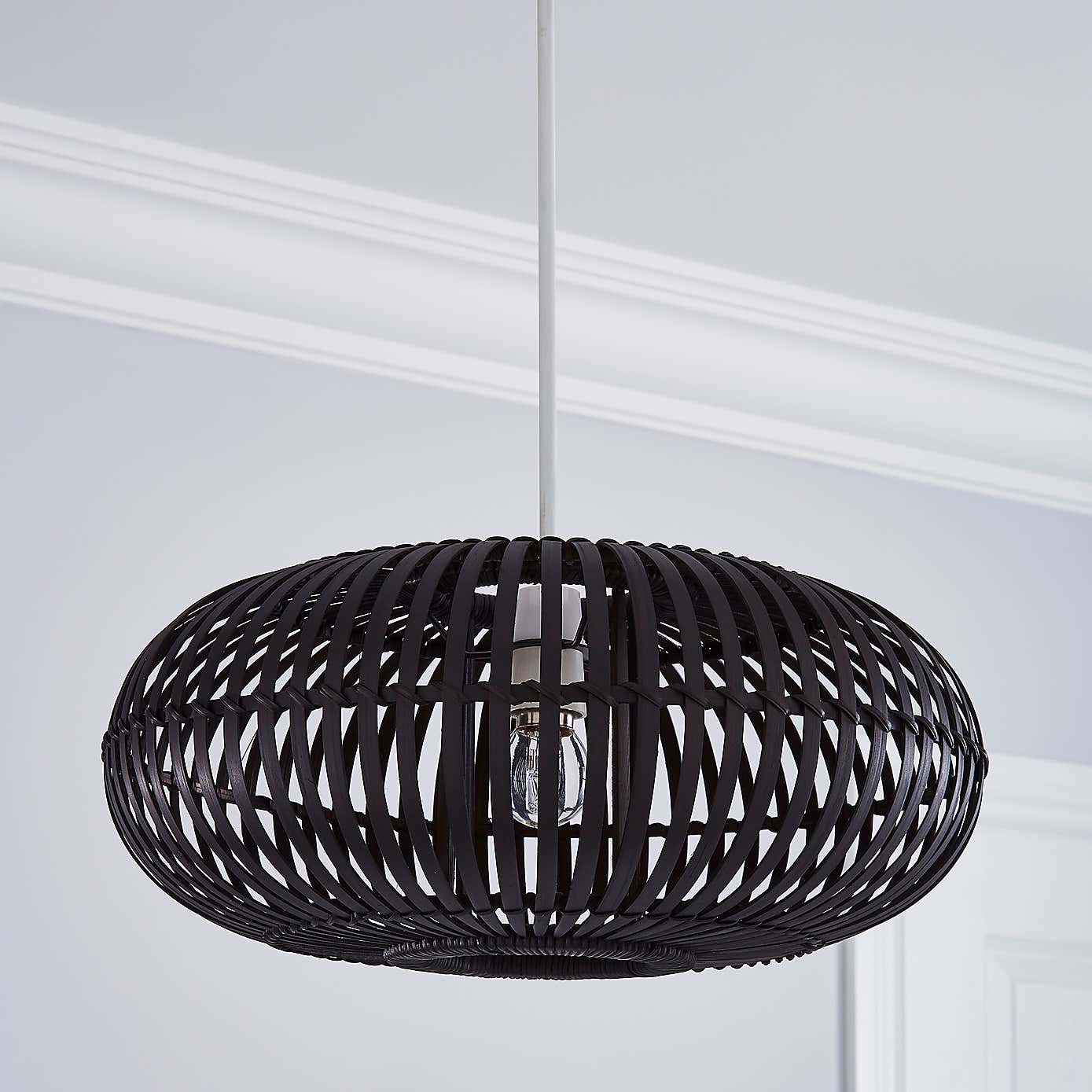 Abrielle Bamboo Easy Fit Pendant Shade