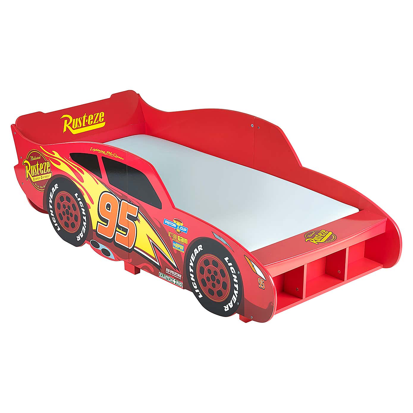 Pixar Lightning McQueen Car Toddler Bed