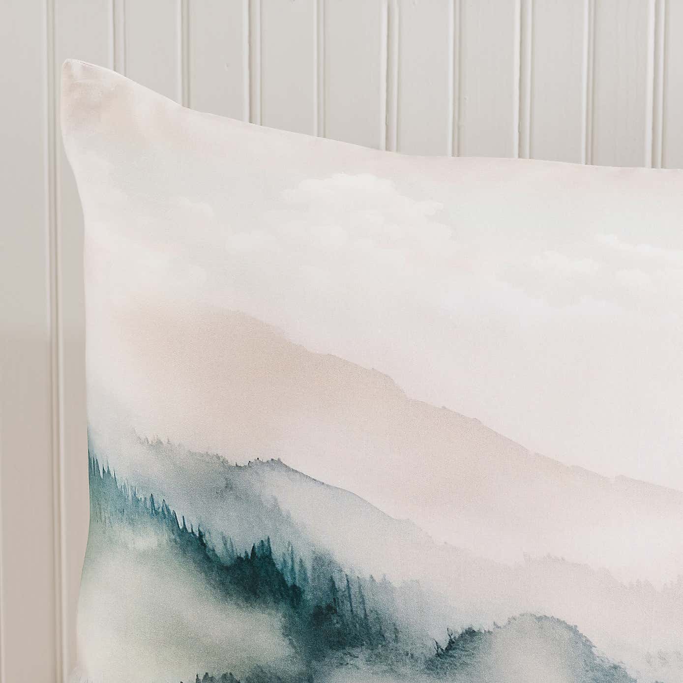 Paintery Landscape Cotton Duvet Cover & Pillowcase Set