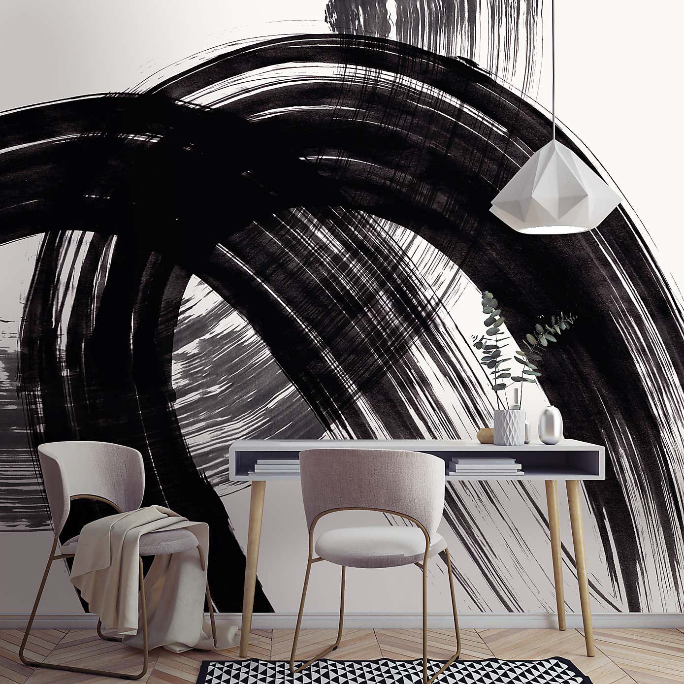 Mono Curves Mural