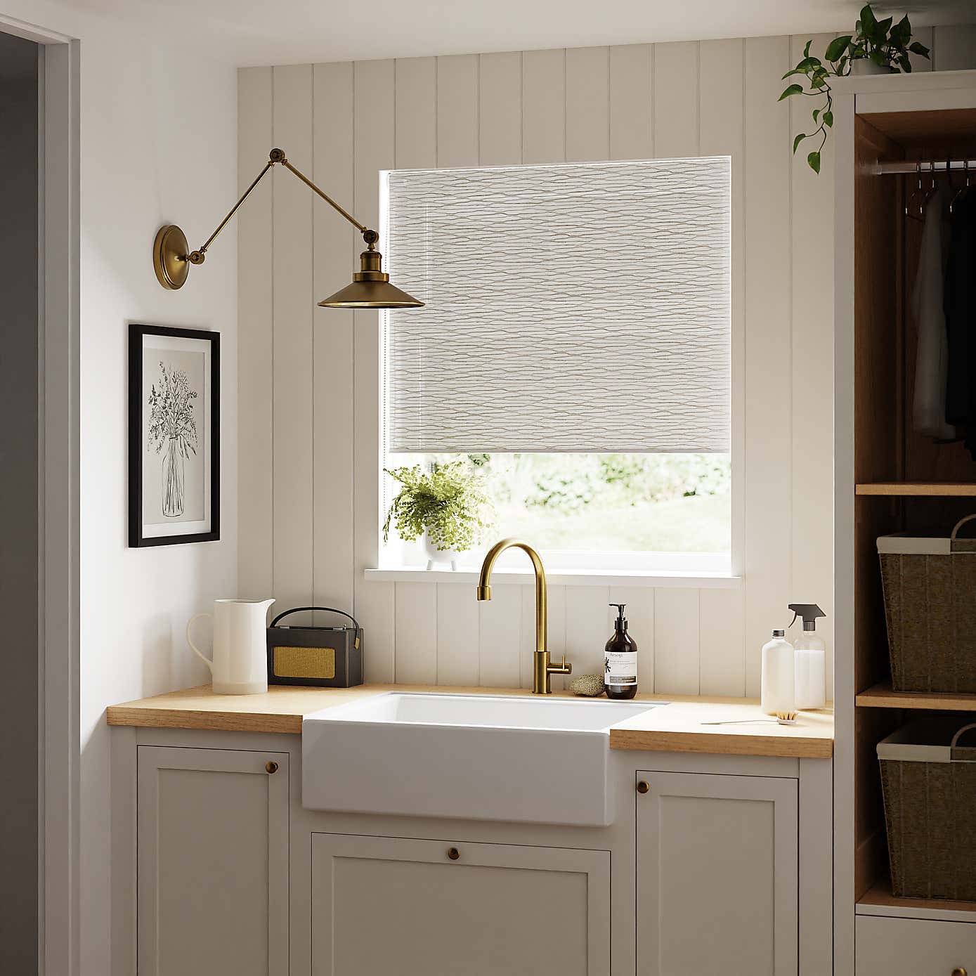 Semi Sheer Bruges Roller Blind