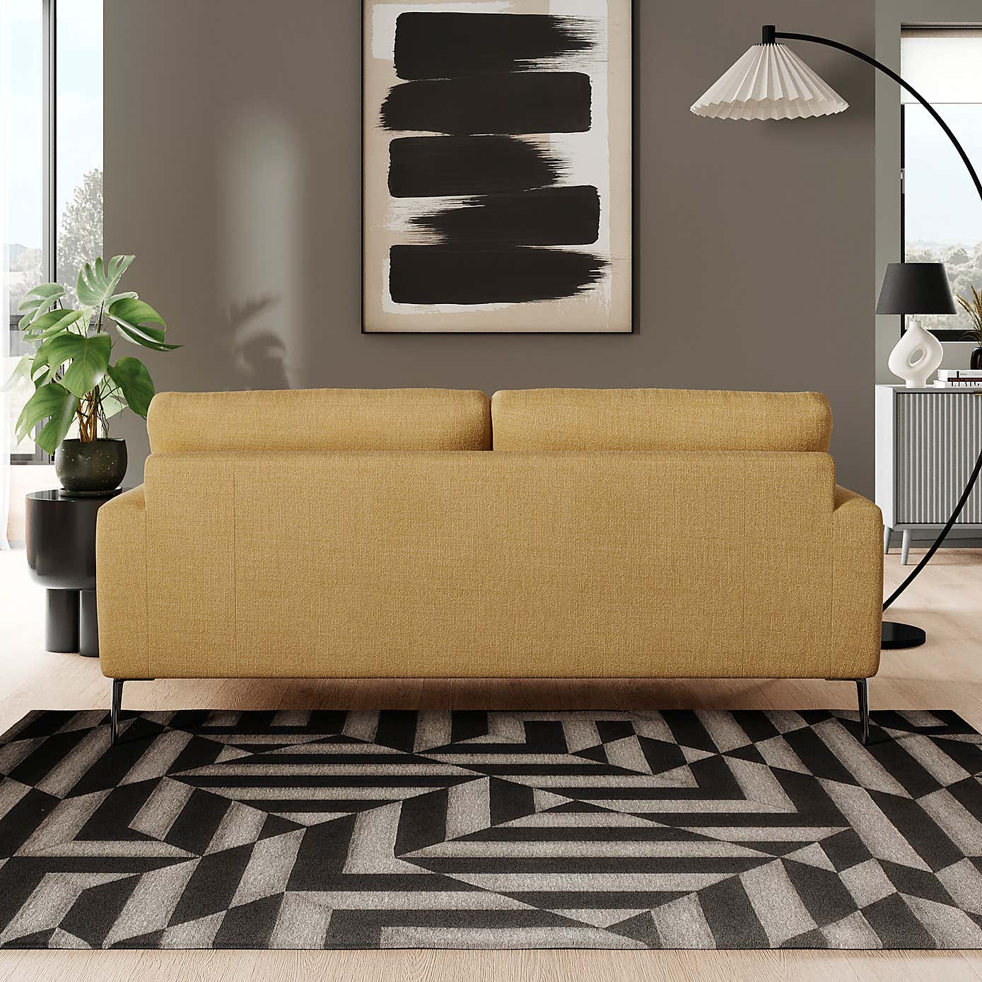 Lawson Chunky Tonal Weave 3 Seater Sofa