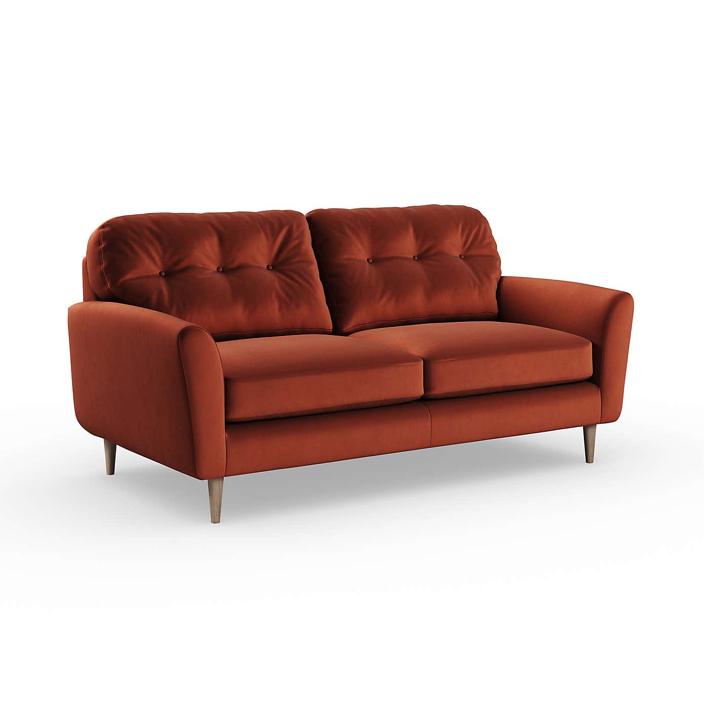 Sven Opulent Velvet 3 Seater Sofa