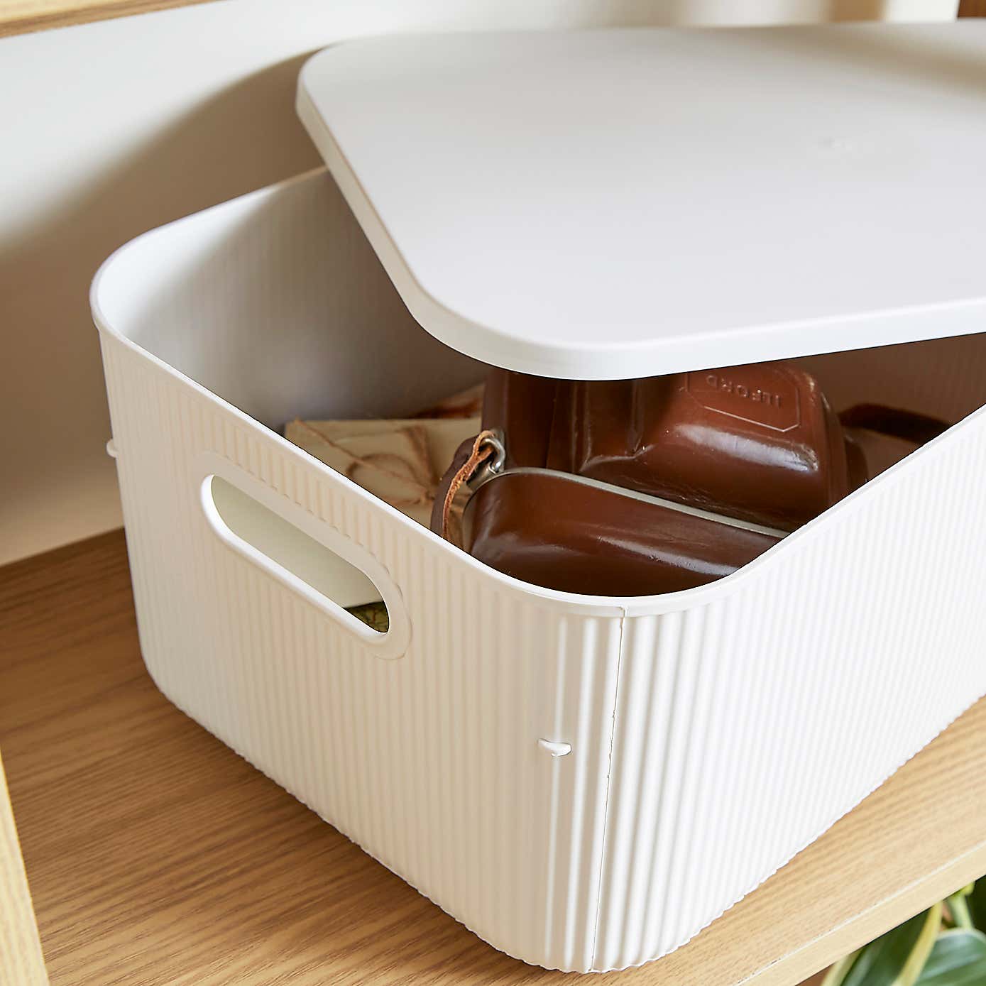 Ribbed Storage Box