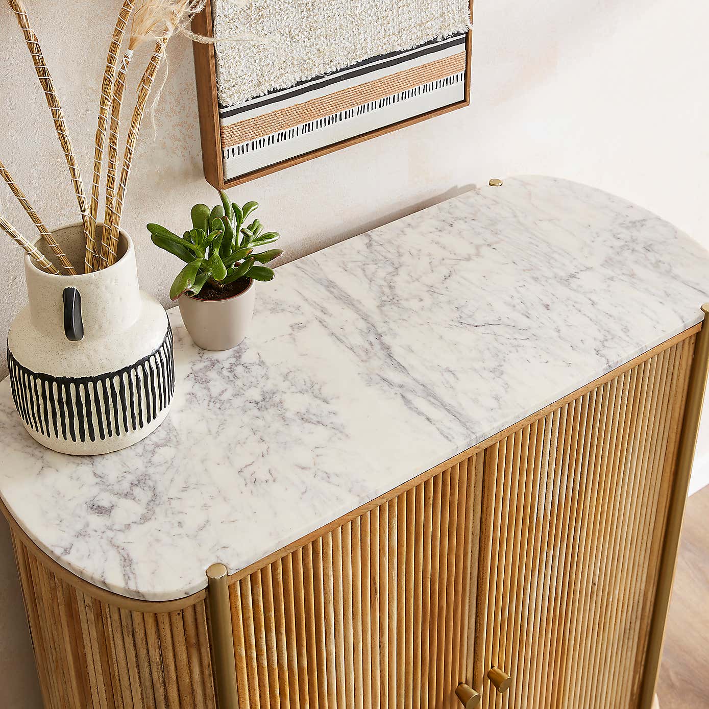 Alina Drinks Cabinet, Mango Wood