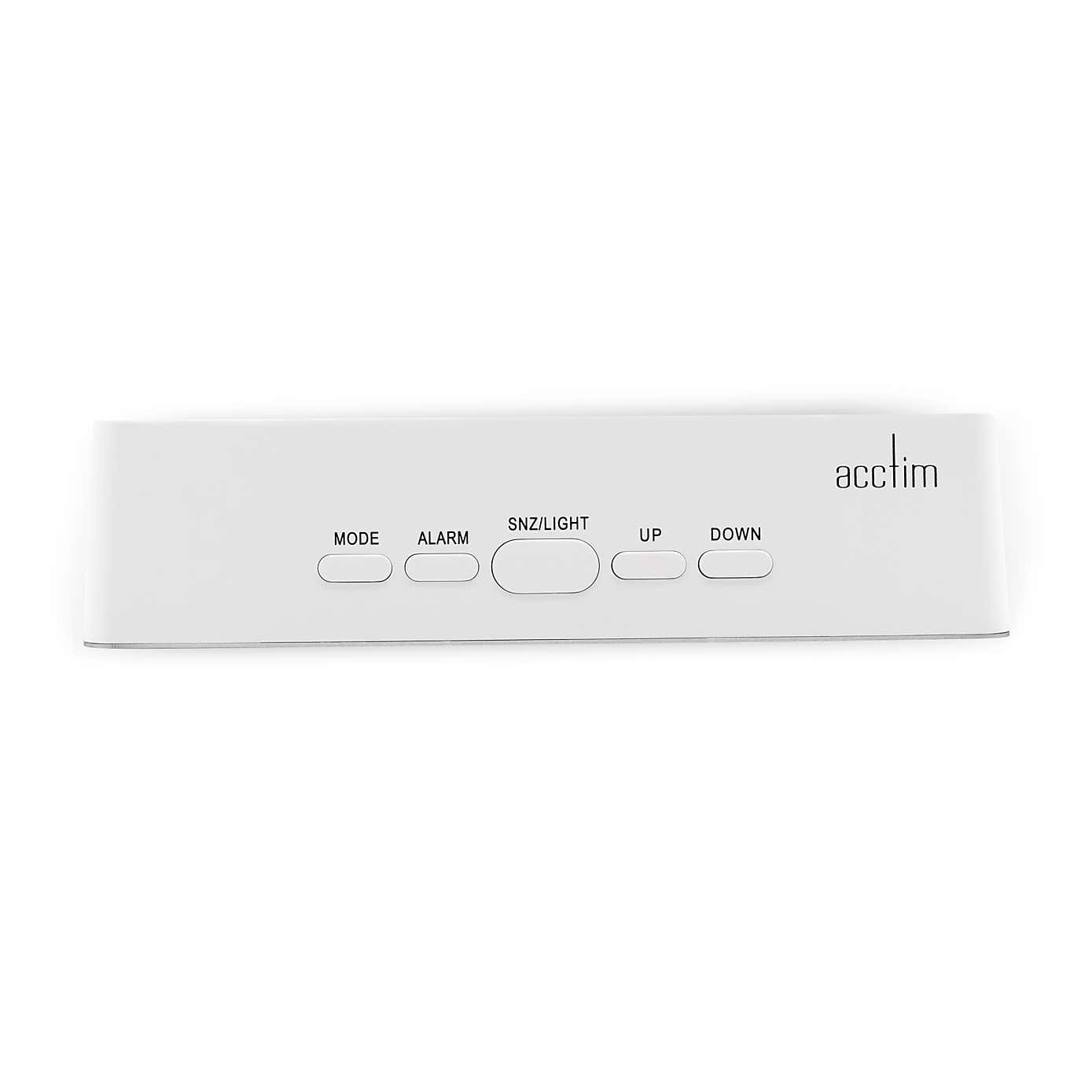 Acctim Medina Silent Digital Alarm Clock