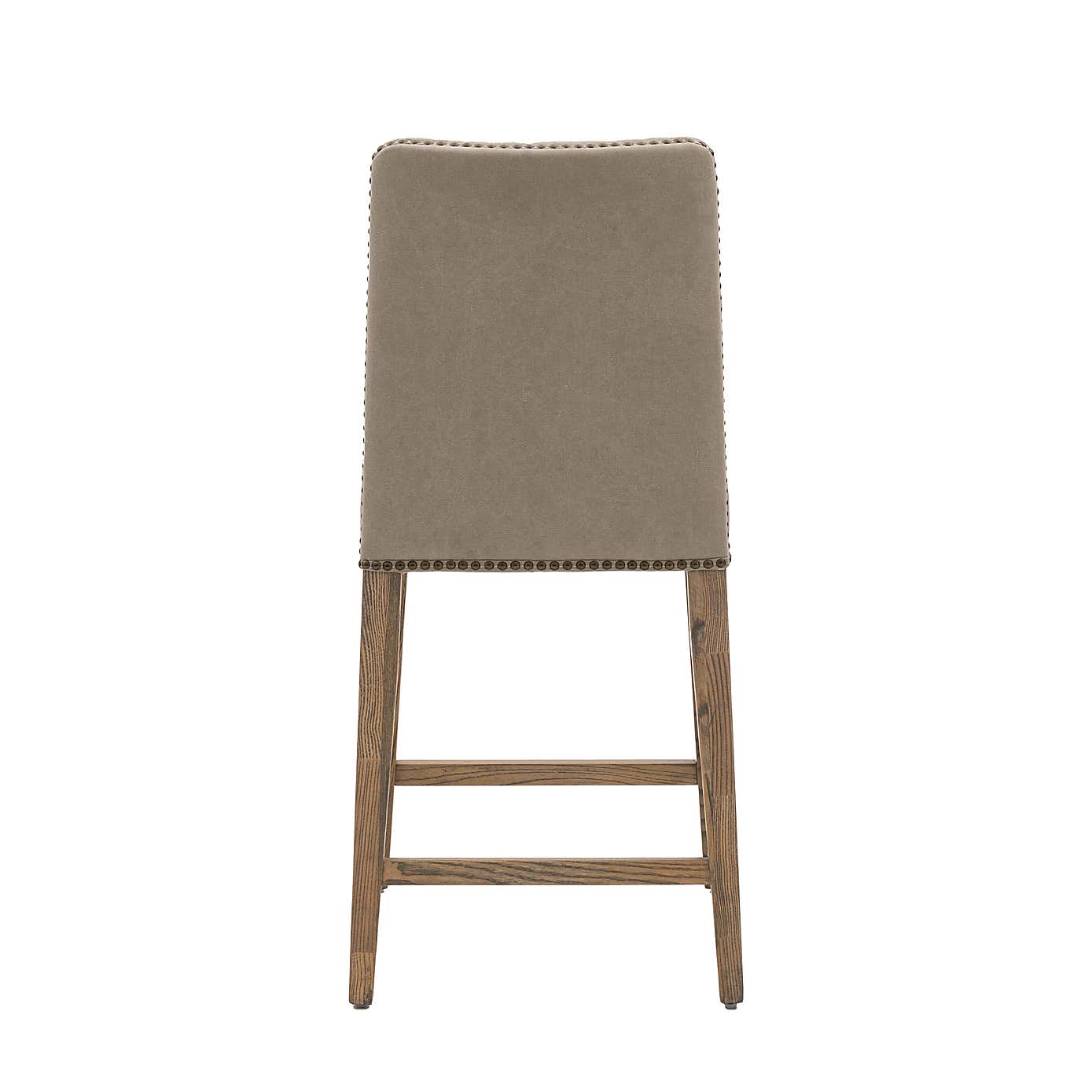 Rhewl Set of 2 Bar Stools, Linen