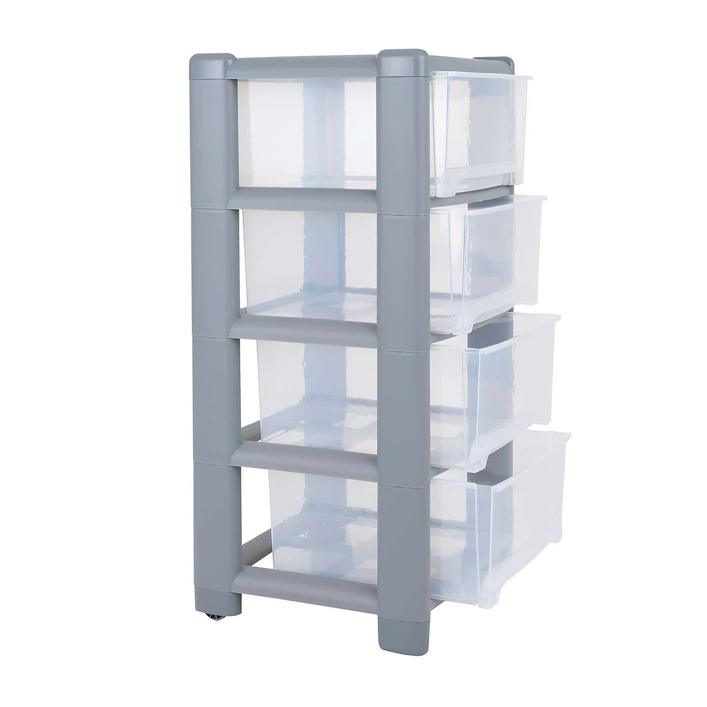Wham Deep 4 Drawer Storage Tower Unit