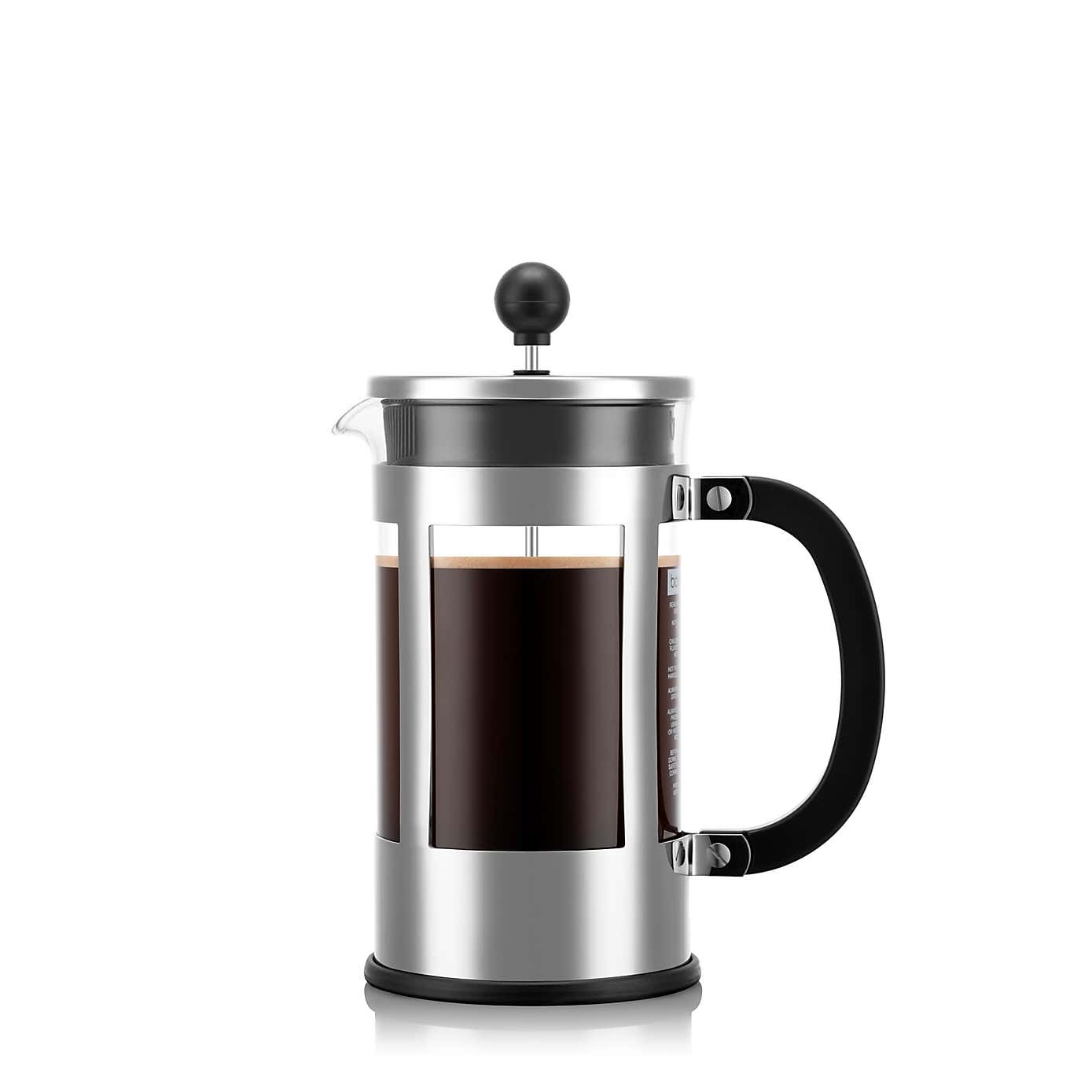 Bodum Kenya 8 Cup Silver Coffee Maker, 1L