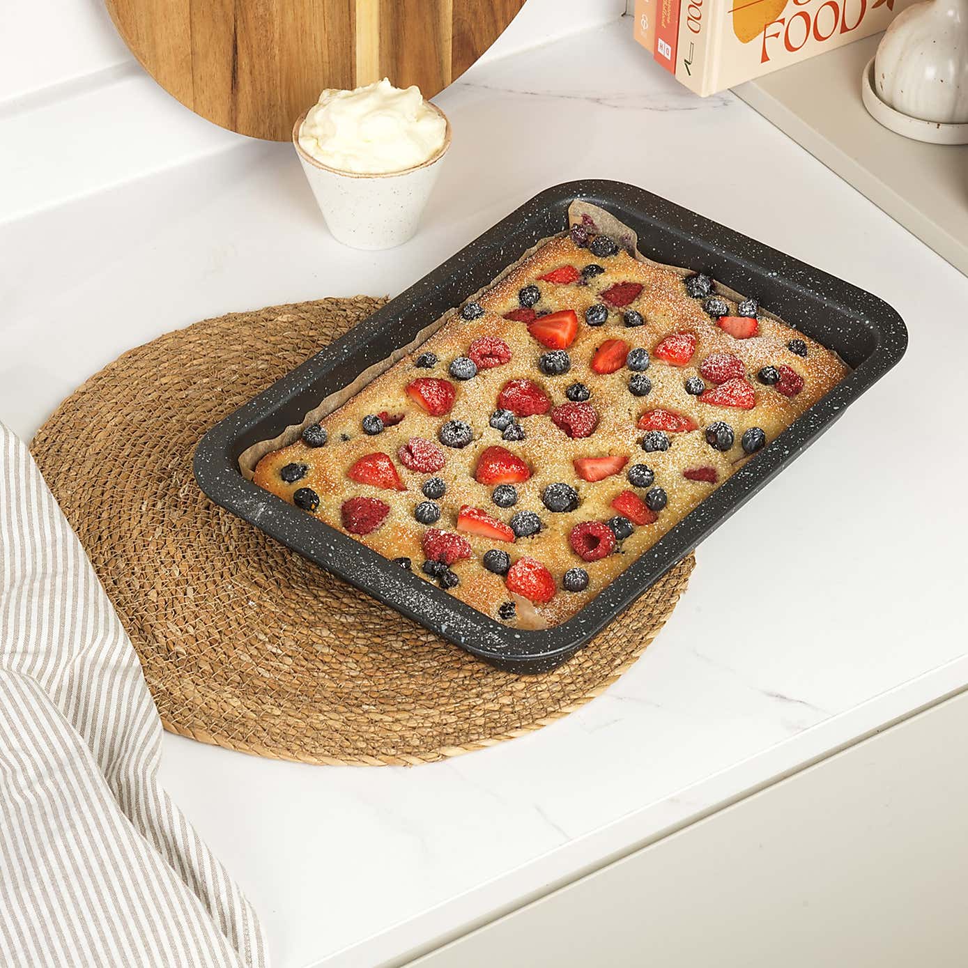 Salter Megastone Bakeware 36cm Deep Roasting Tin