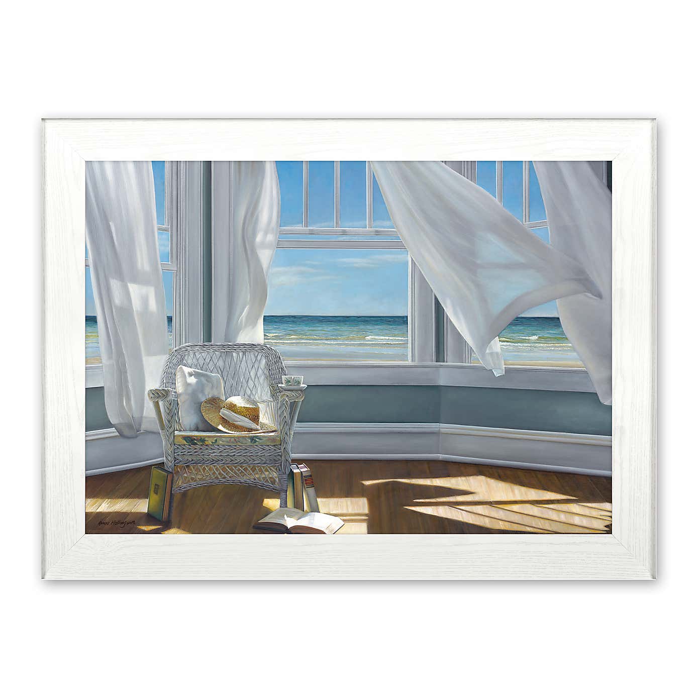 Gentle Reader by Karen Hollingsworth Framed Print