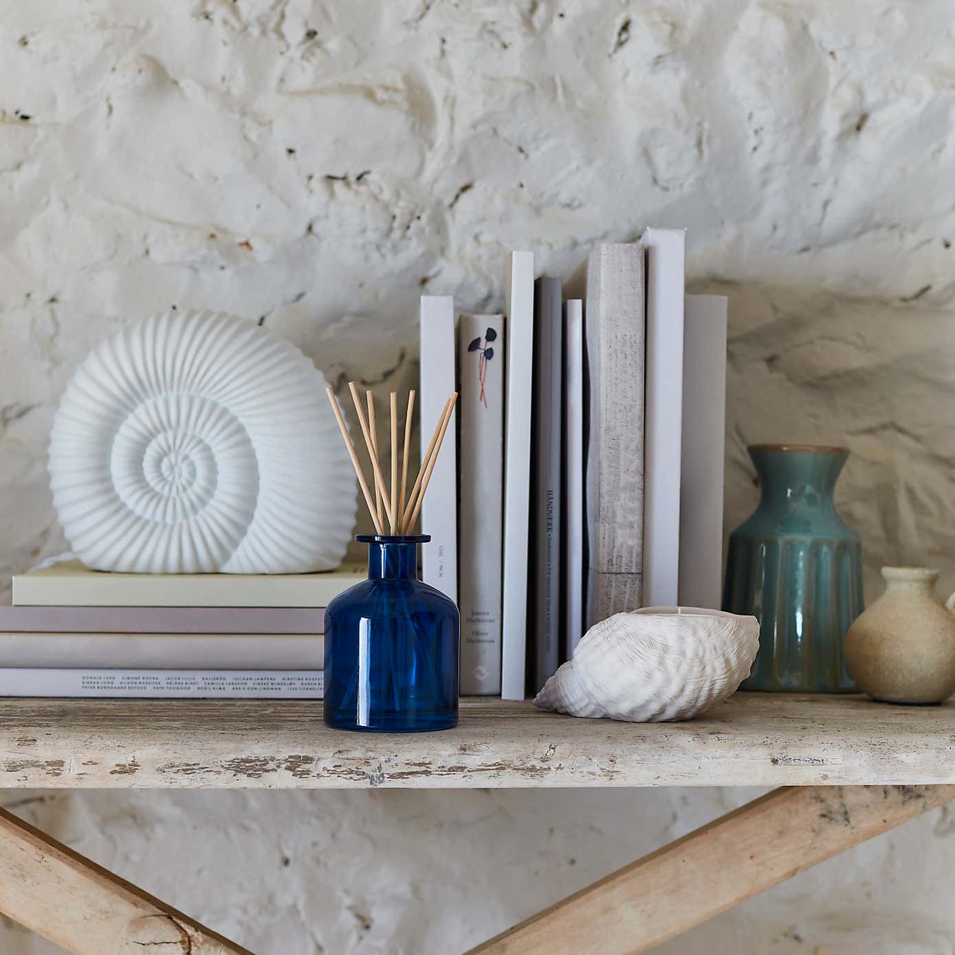 Porcelain Ammonite Lamp