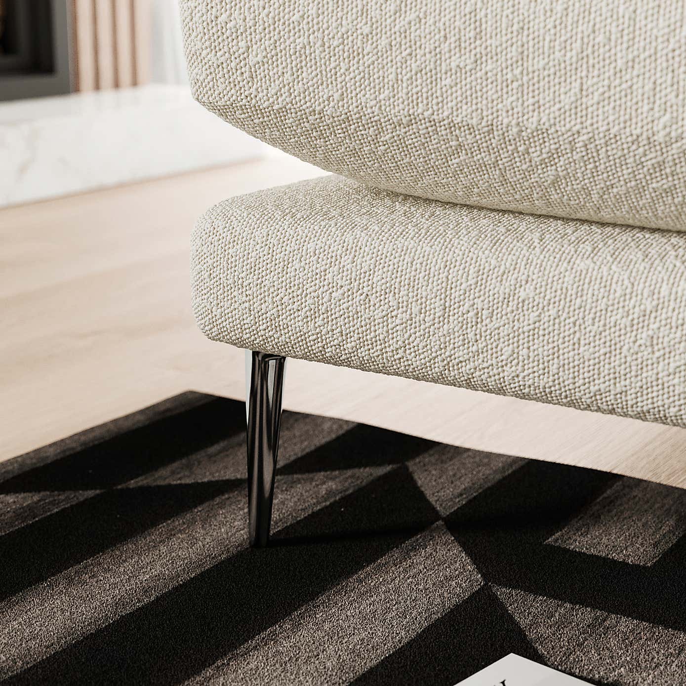 Tonal Boucle Fabric Sample