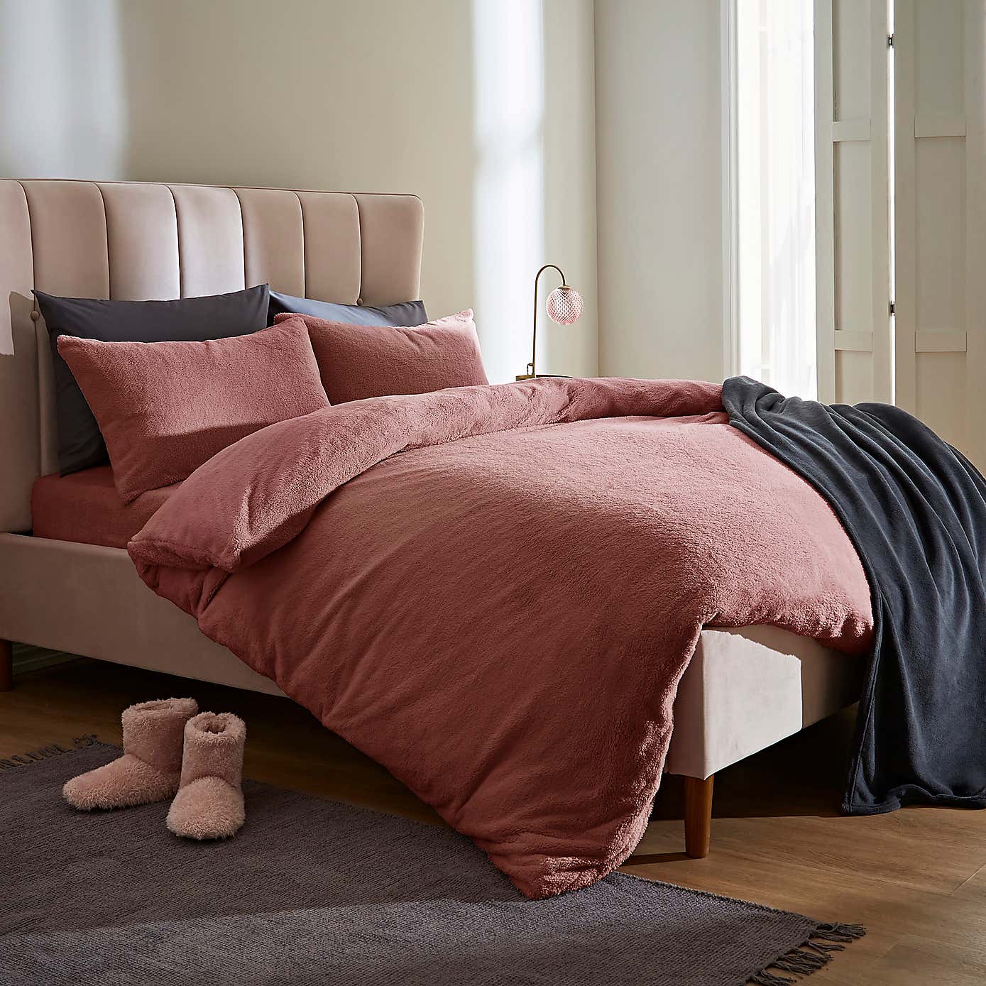 Teddy Duvet Cover and Pillowcase Set