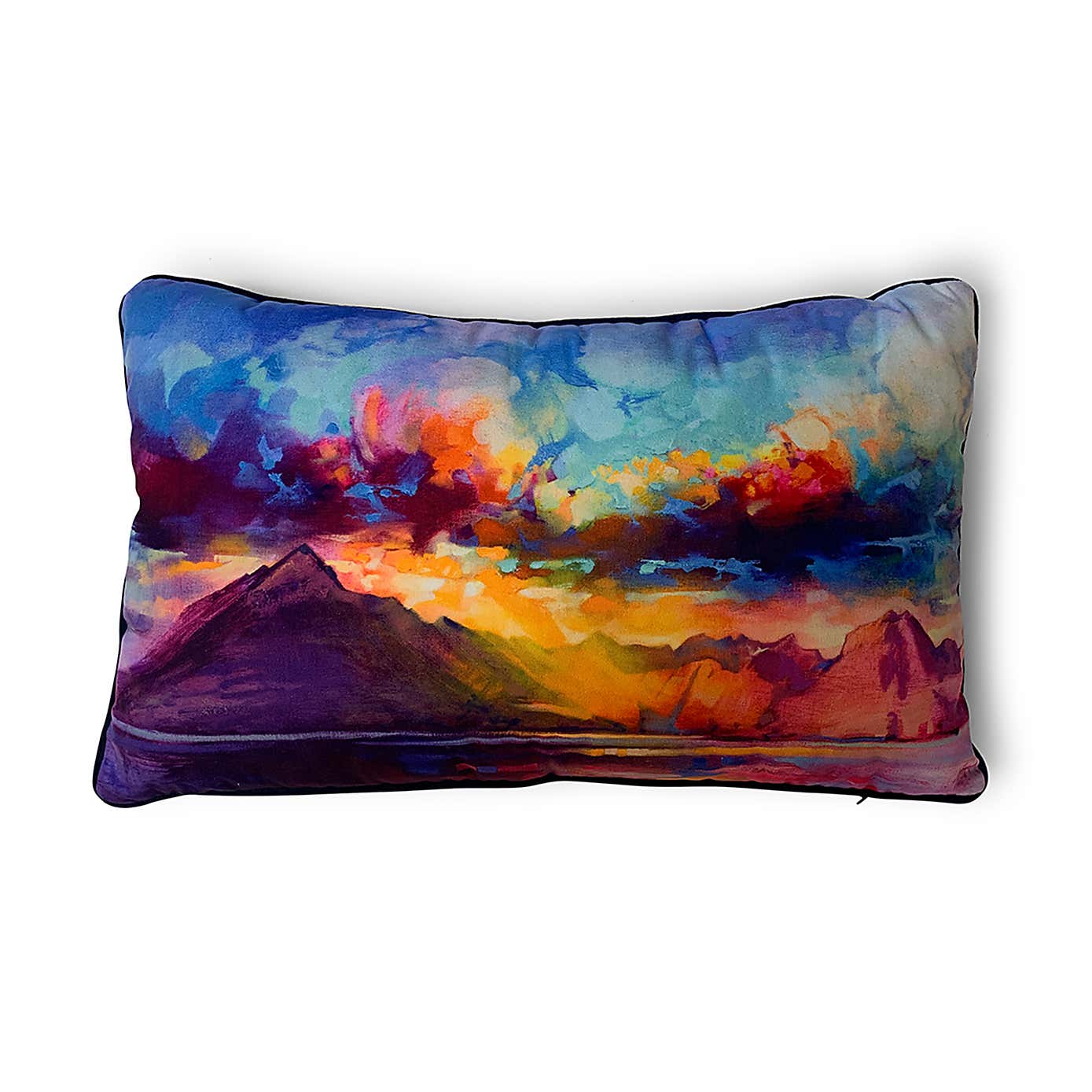 Scott Naismith Cuillins Ridge Velvet Rectangle Cushion