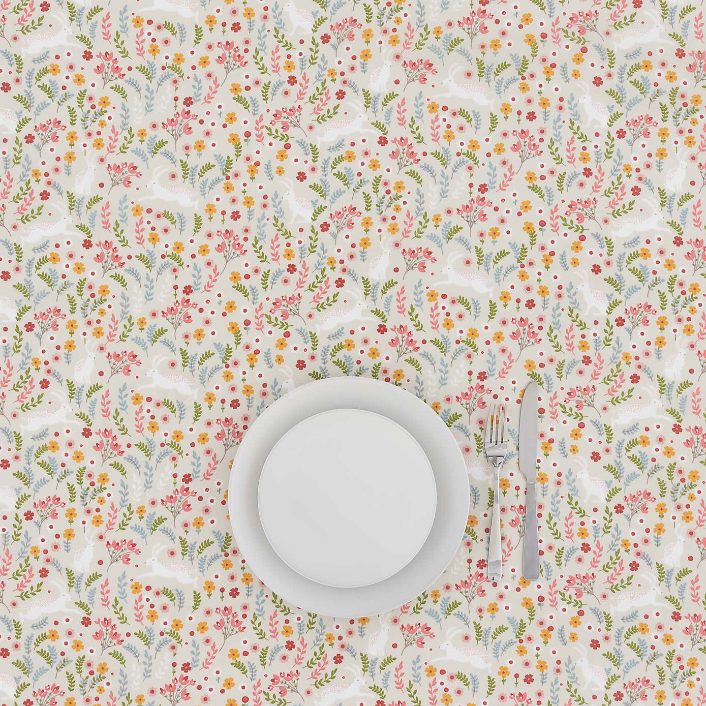 By the Metre Bunny PVC Multi