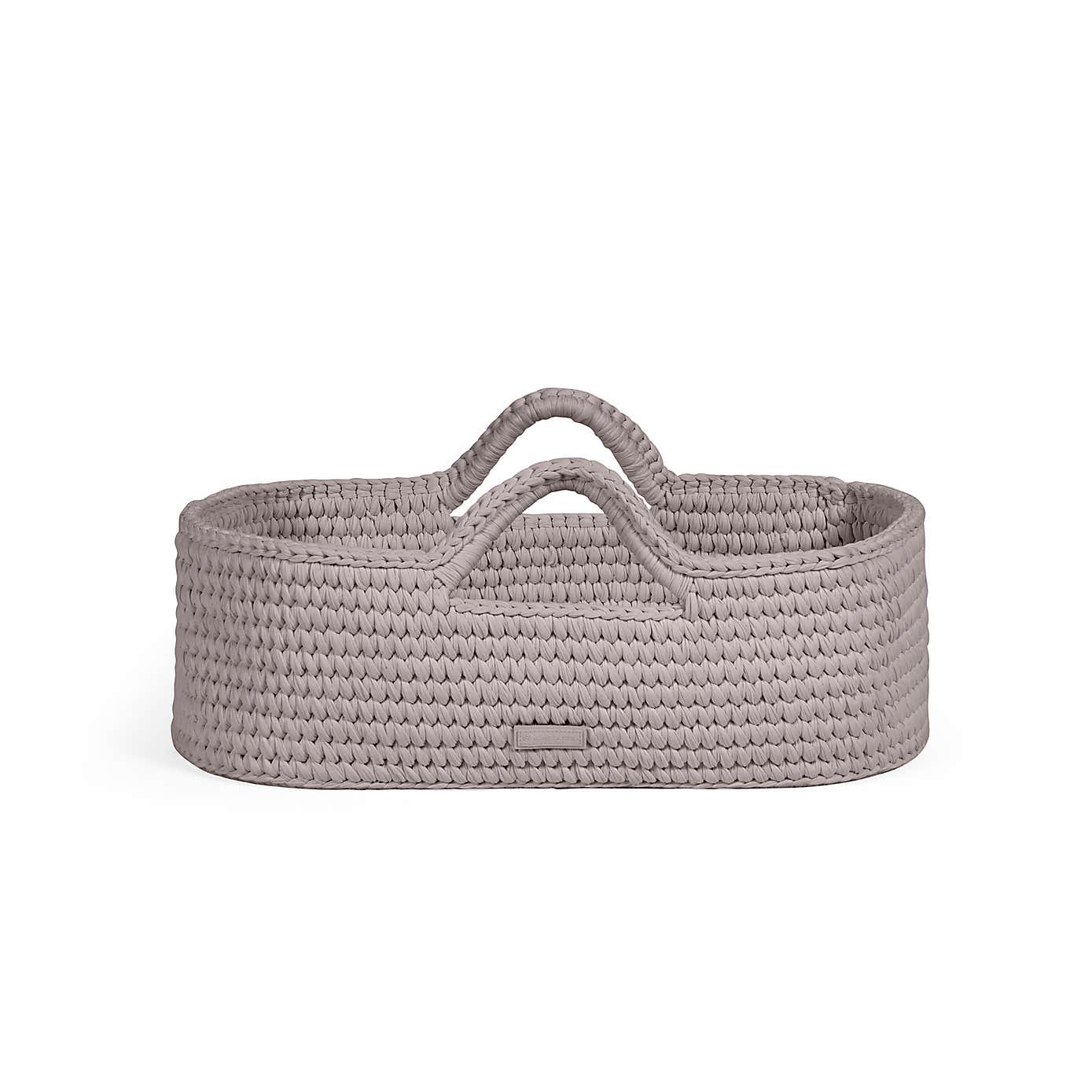 Ickle Bubba Nova Moses Basket & White Stand