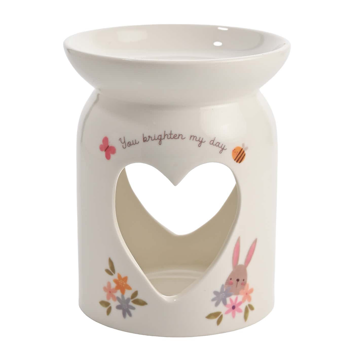 You Brighten My Day Ceramic Wax Melt Burner