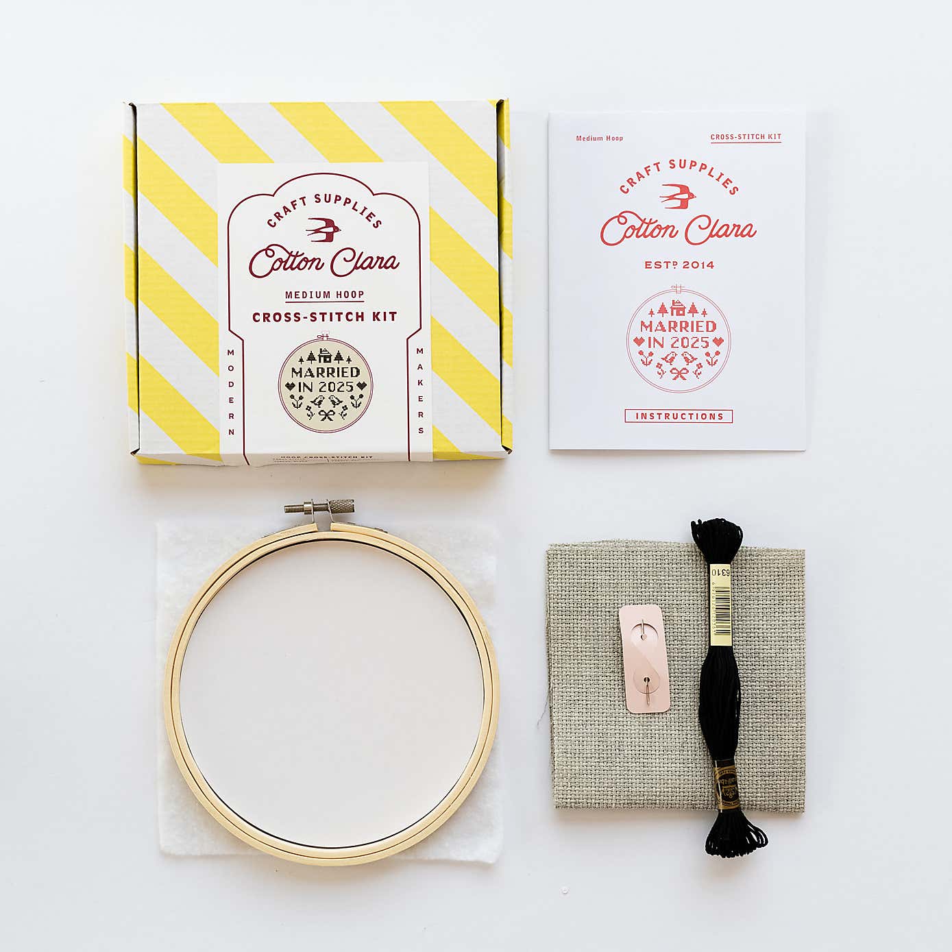 Cotton Clara Married in 2025 Cross Stitch Kit