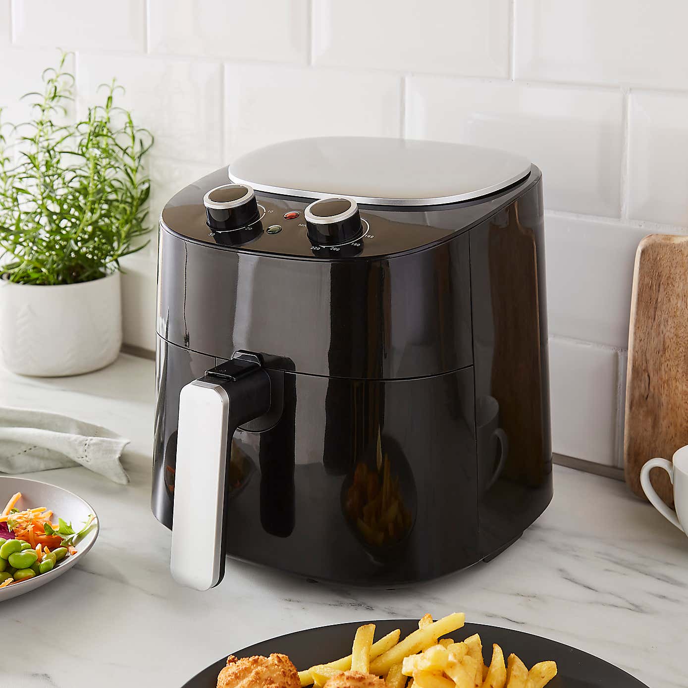Dunelm 4L Manual Air Fryer