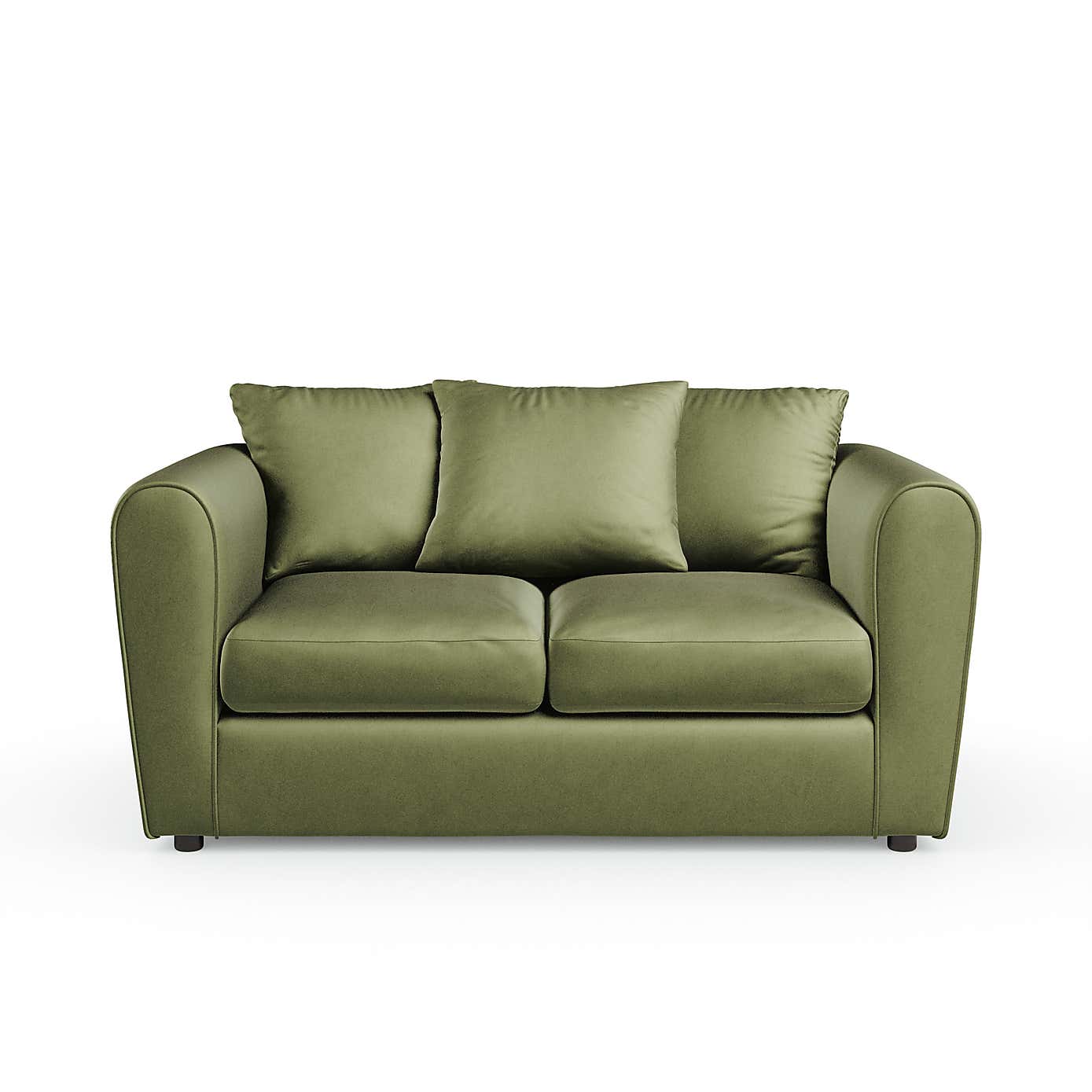 Blake Curved Arm Opulent Velvet 2 Seater Sofa