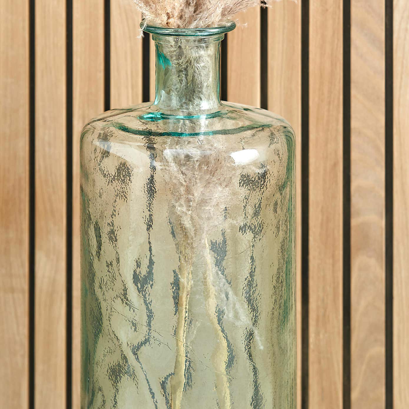 Clear Glass Bottle Vase