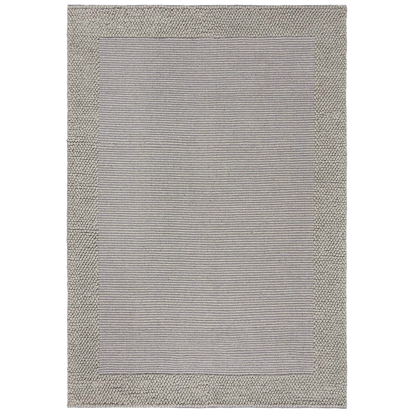 Pebble Wool Border Rug