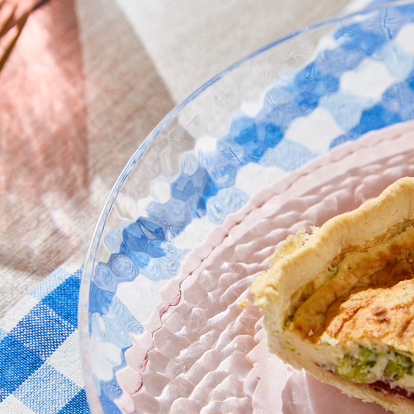 Ripple Acrylic Dinner Plate