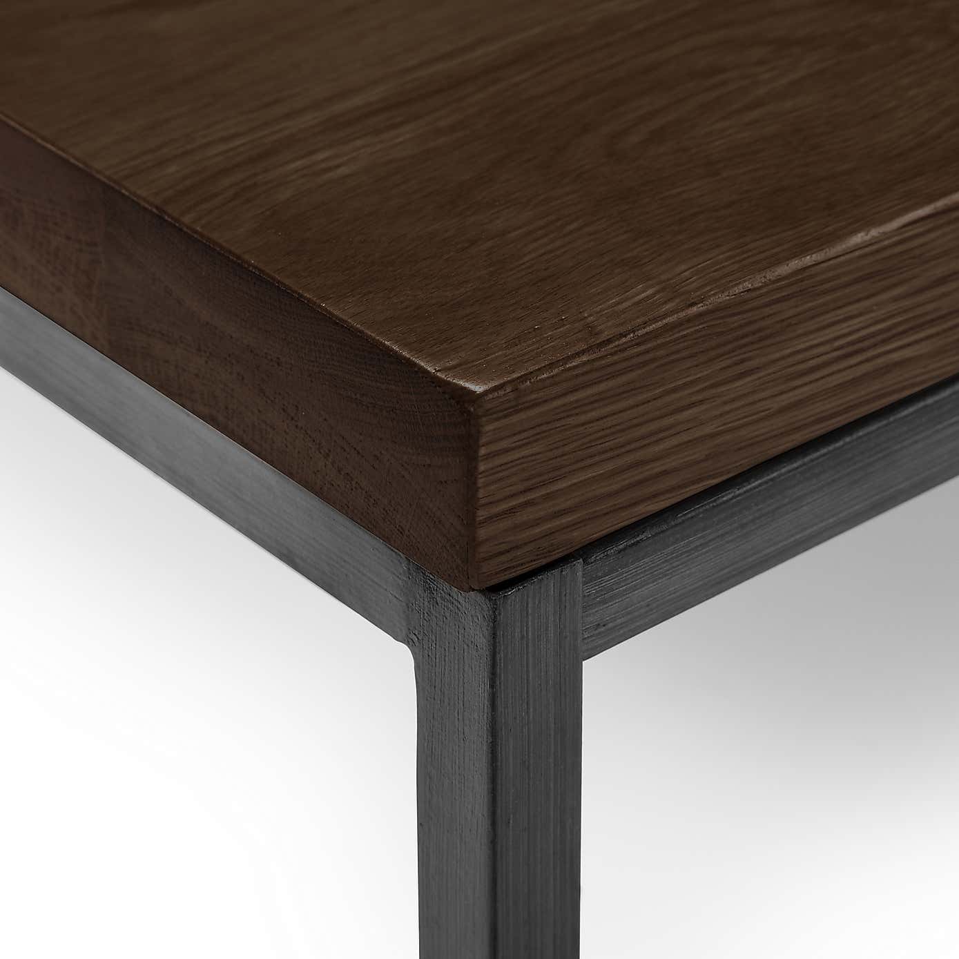 Brooklyn Square Coffee Table Dark Oak