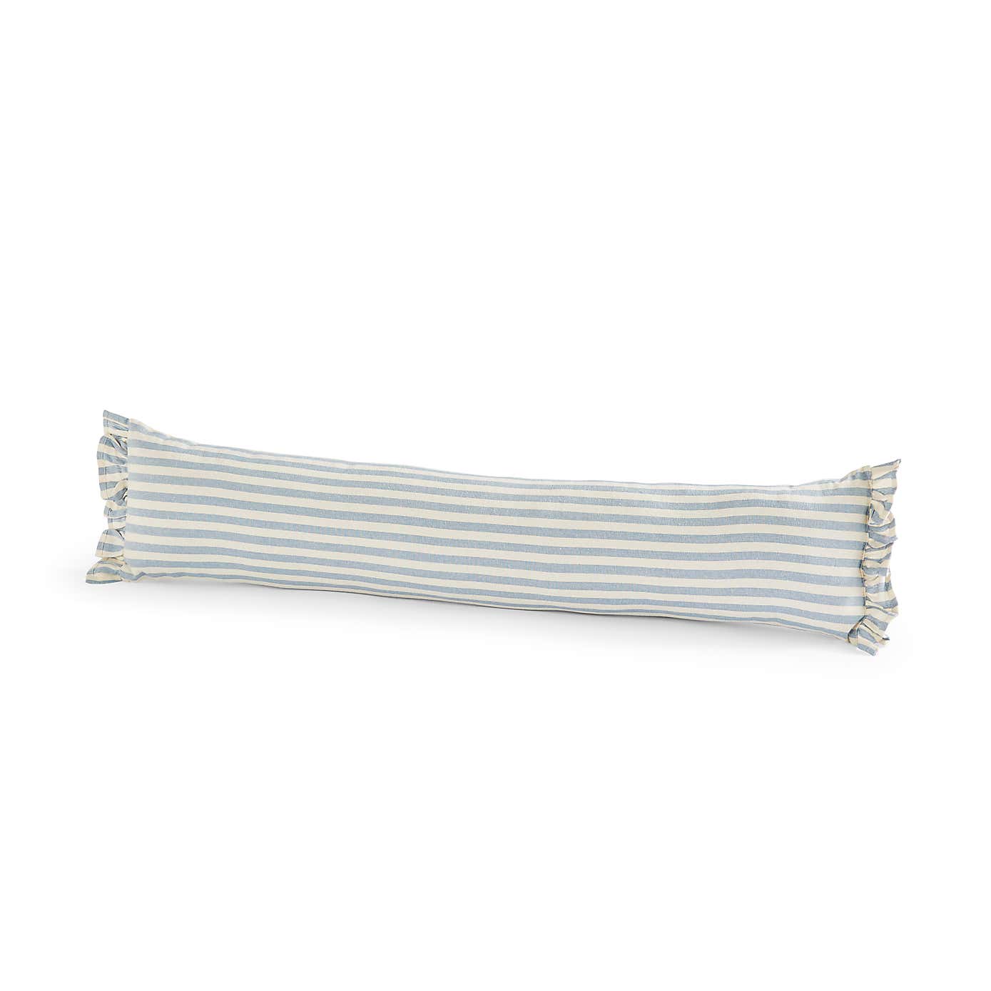 Linford Stripe Draught Excluder Blue