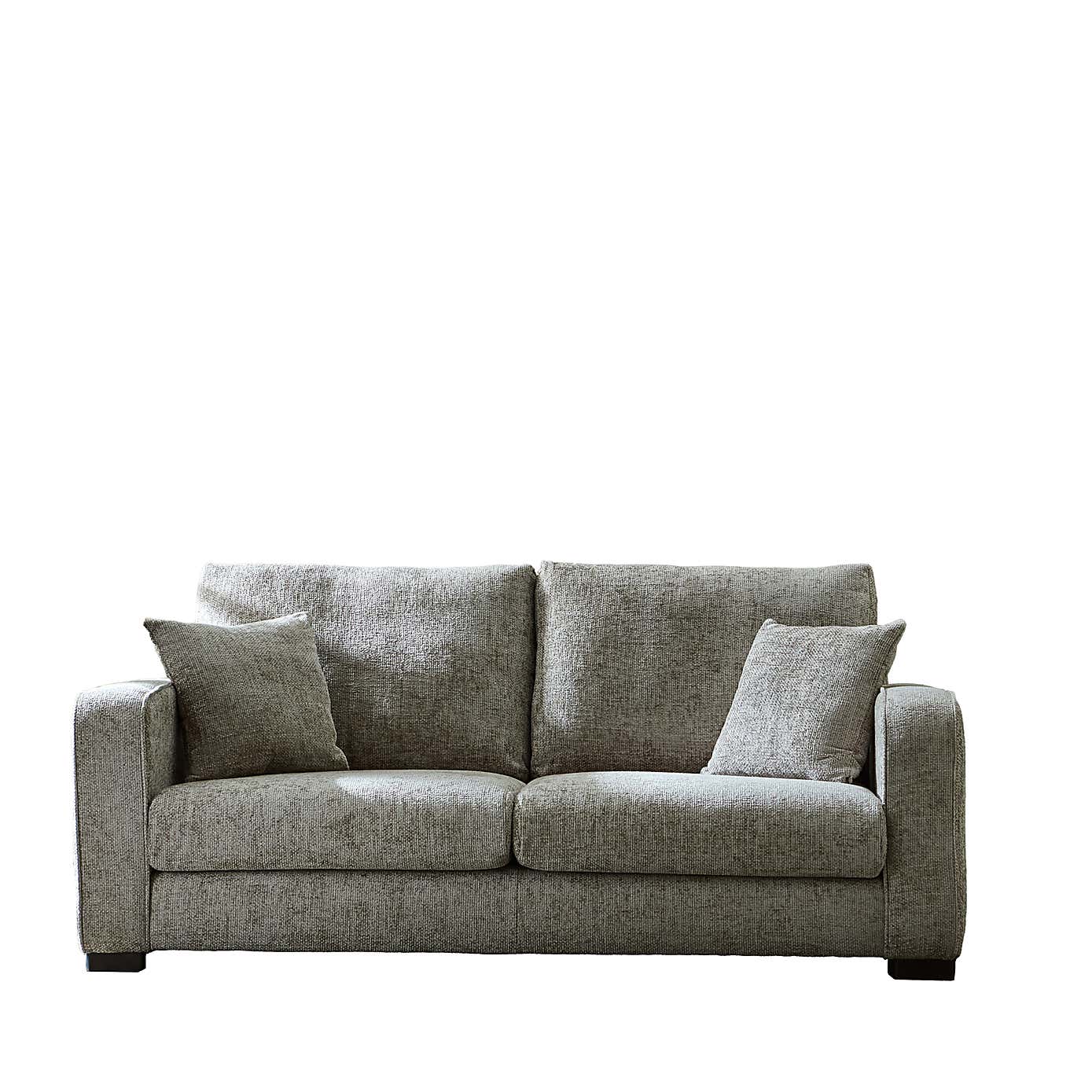 Carson Chunky Chenille 3 Seater Sofa